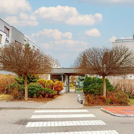 Oak Wilanow Ac, Terrace & Parking アパート *