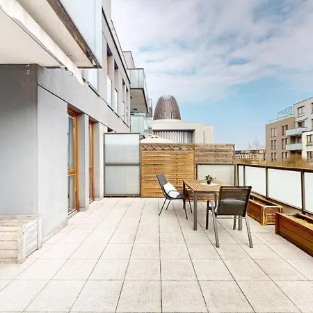 Oak Wilanow Ac, Terrace & Parking アパート *